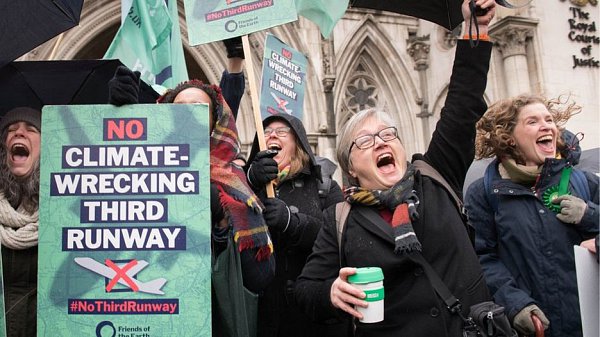 Protest proti Heathrow